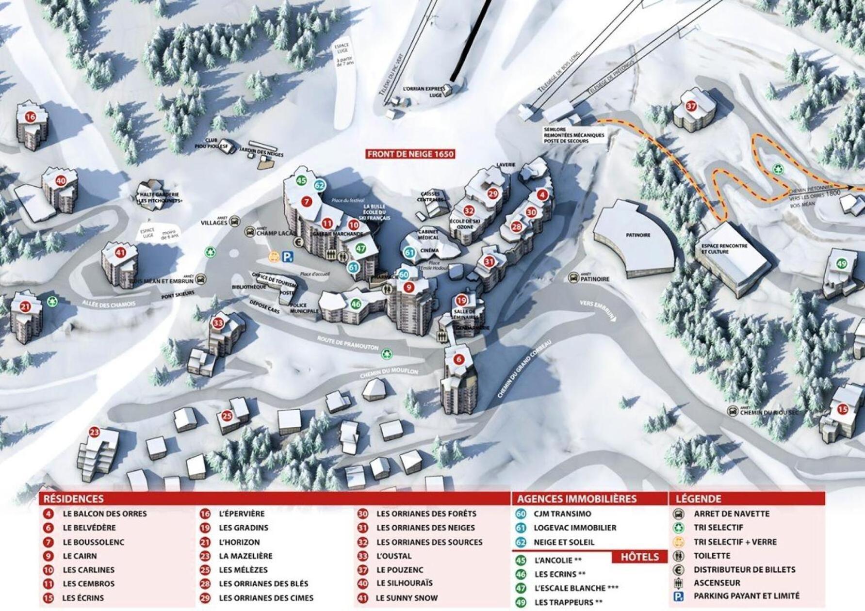 Residence Orr Des Neiges - Studio 2 Personnes Coeur De Station Refait A Neuf Mae-6644 Les Orres Exterior foto